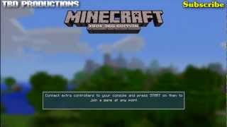 Minecraft XBOX 360 Edition Review/Gameplay w/Live Commentary (HD)