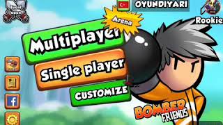 BOMBER FRIENDS OYNUYORUZ OYUN ÇOK GÜZEL