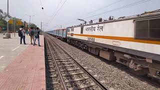 😱🔥 High speed" 02357 Kolkata Amritsar durgiyana sf express.patna jansatabdi express 130kmh 🔥🔥🔥