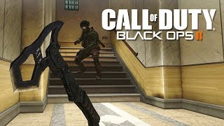 INSANE CROSSMAP COMBAT AXE KILLCAM! (Black Ops 2 Funny Moments)