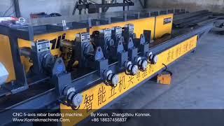 CNC steel bar bending machine