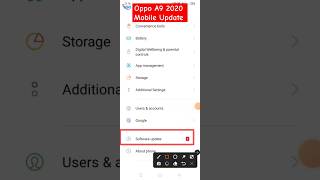 💥Oppo A9 2020 Mobile Update 😱#viralshorts #shortsfeed #trendingshorts #ytshort #supersettingqueen