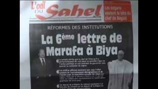 REACTION 6e LETTRE MARAFA MBAZOA