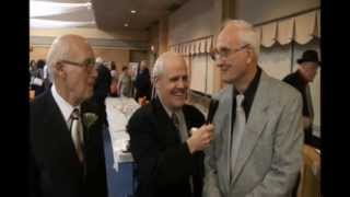 Glace Bay Miner Legends Fred Courtney and Naish Batten With Nickey Bonnar