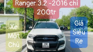 Giá xe mới nhất Ford ranger wildtrack 2016 3.2 4x4 chỉ hơn 500