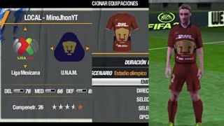 FIFA 22 psp Kit Pumas alternativo