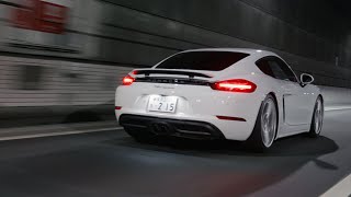 718 Cayman Night drive [4K]