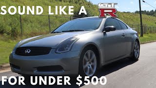 The BEST Exhaust for your G35/350z!