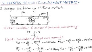 Matrix Method-Stiffness Method Of Structure Analysis