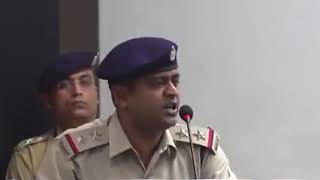 Indian police speech.