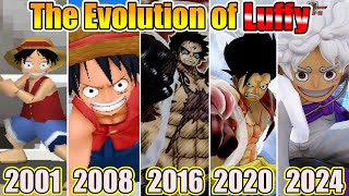 【ONE PIECE】"モンキー・D・ルフィ"歴代ゲーム必殺技の進化【2001-2024】ONE PIECE Games The EVOLUTION of Luffy