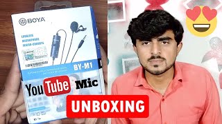 YouTube Mic Boya BY-M1 Unboxing and Testing | Justbtec Reviews