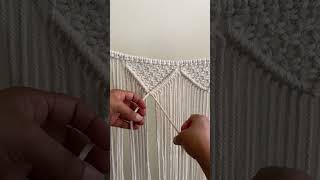 Macrame Garland I Macrame Bunting #macrame #macrametutorial