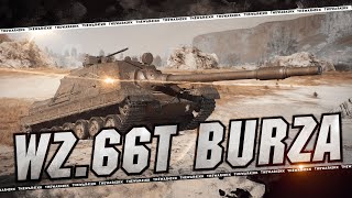 WZ.66T BURZA 🔴 ДОБИВАЮ 75К ОПЫТА 🔴 МИР ТАНКОВ