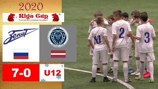 Футбольный матч СШОР Зенит 2008-FС Riga 2008