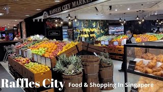 Raffles City Singapore Food And Shopping