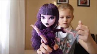 Большая кукла #MonsterHigh - Elissabat дочь вампира