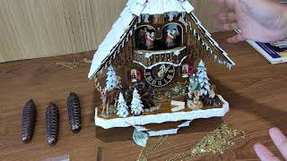 Winter Wonderland Cuckoo Clock Unboxing