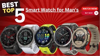 Best Top 5 Smart Watch for Man's  Review On YouTube