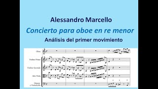 Concierto para oboe de A. Marcello. Análisis del primer movimiento