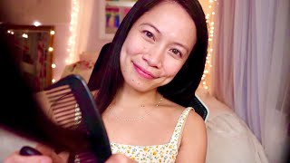 🔴 LIVE ASMR Ear Play/Hairbrushing/Story Time (not prerecorded)