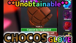 【Roblox Boxing League】Using CHOCOS GLOVE! **RARE**