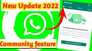 How to use WhatsApp community feature | What is WhatsApp Community feature