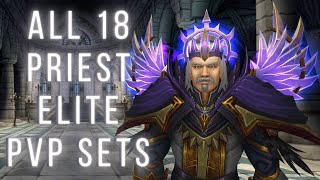 All 18 Priest Elite Gladiator Sets - Transmog