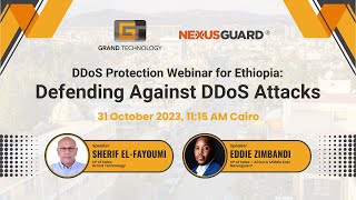 Webinar: Defending against DDoS attacks in Ethiopia