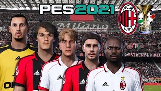 PES 2021 PATCH CLASSIC⭐Milan 1998-99 campione d ITALIA Serie A TIM 1998/99⭐[PS4/PS5/PC]