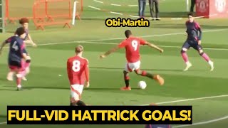 Chido Obi-Martin scored DEBUT GOAL with HAT-TRICK in just 13 minutes with United U-18 | Man Utd News