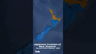 Japanese Invasion of New Zealand || Alternate History Mapping WW2 || #mapping #ww2 #nz #japan