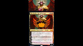 MTG Spoilers! ⚫️▷ INSANE New 💥Planeswalker!💥【 SNC Capenna 】Ob Nixilis, the Adversary! #Shorts