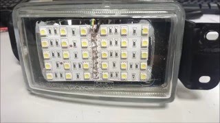 COROLLA TS Fog lights to led conversion