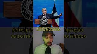 QUEDA de BRAÇO entre GREG ABBOTT e JOE BIDEN.