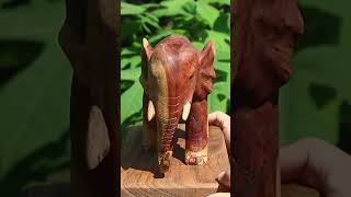 Wooden elephant