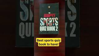 Best sports quiz book to have! #cricbuzz #joybhattacharjya #harshabhogle #espn #ipl #dhoni #cricket