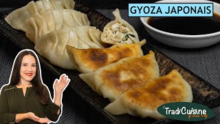 GYOZA - RAVIOLIS CROUSTILLANTS (Recette Japonaise) - EN BONUS : Pâte Faite Maison