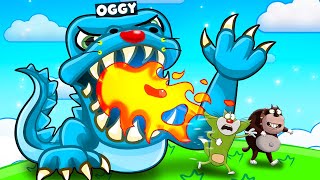 Roblox Oggy Become An World Biggest Alligator With Jack And Bob