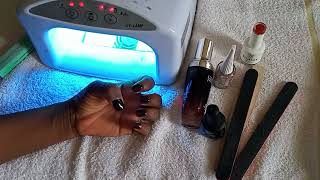 how you can make your nails at home fast and easy own gel application