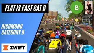 Sticking with Cat Bs for a Sprint Finish?!? // Flat is Fast Stage 2 // Fan Flats Richmond