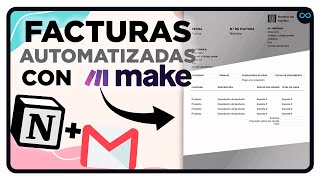 Automatizar Facturas con Notion y Make (Integromat)