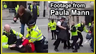 Piers Corbyn and Angela get violently arrested outside the BBC | 11-2-23