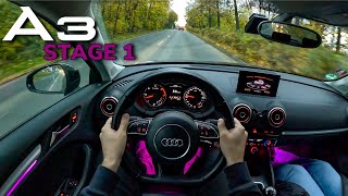 Audi A3 8V Sportback Stage 1 | POV DRIVE  🏎