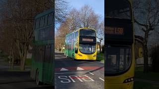 Dublin Bus Wright Gemini 3 SG143 Route L58 to Hazelhatch Station at River Forest, Leixlip 19/1/24