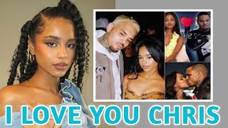 "I Love You Chris" 🥰Chris Brown Finally Wins Over Tyla:wedding plans out. Tyla ACCEPTED him heatedly