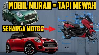 MOBIL EBU SM-1 mirip mini cooper ~seharga motor Yamaha nmax _muat 4 orang