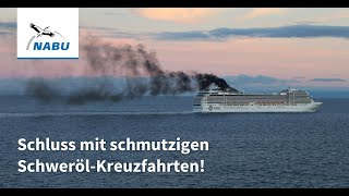 Schluss mit schmutzigen Schweröl-Kreuzfahrten!