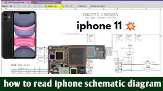 how to read Iphone schematic diagram | Iphone repairing course