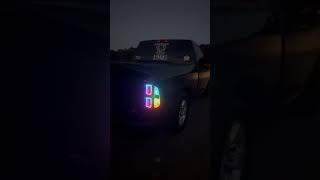 Darknight 😮‍💨😮‍💨TT-ABC For Dodge RAM RGB Taillights  #ttabc #ram #dodgeram #dodge #truck #ramtrucks